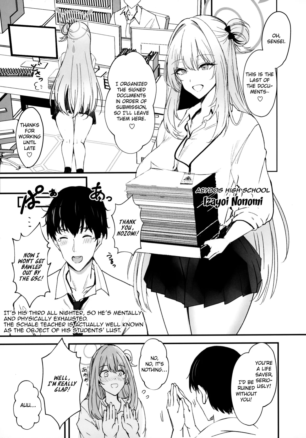 (C104) [Kuronishiki (Takaharu)] Koukando Saidai M Cup Dekapai Bisyoujo no Zenkoutei Ichaama Namahame Koubi de Sensei ga Kizetsu Suru Made Seishi Shibori Torareru Hon | Max Affection A Book in which Sensei Gets His Jizz Milked Until Passing Out From Fully 