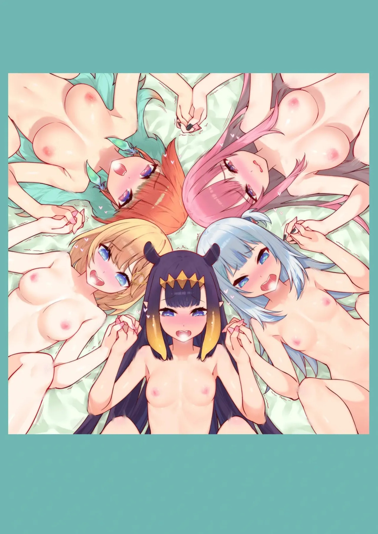 [Mizu no Iro (WaterRing)] HoPornLive English (Hololive) {Spanish} {EbisuTraslade - Winder} {Decensored} {Digital}