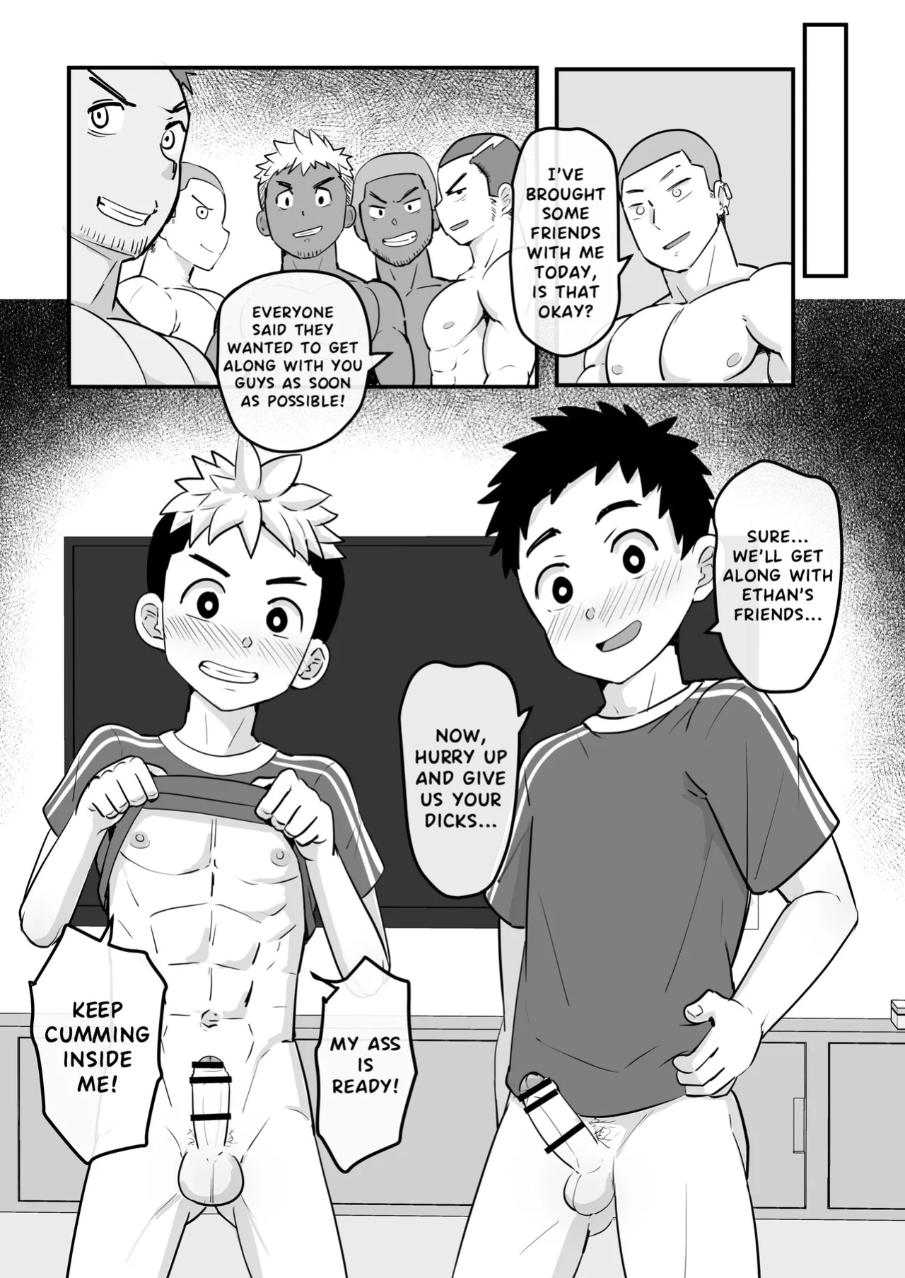[Pickled Teishoku (Kimuti)] A story about being brainwashed and trained by a foreigner during a homestay [Eng]