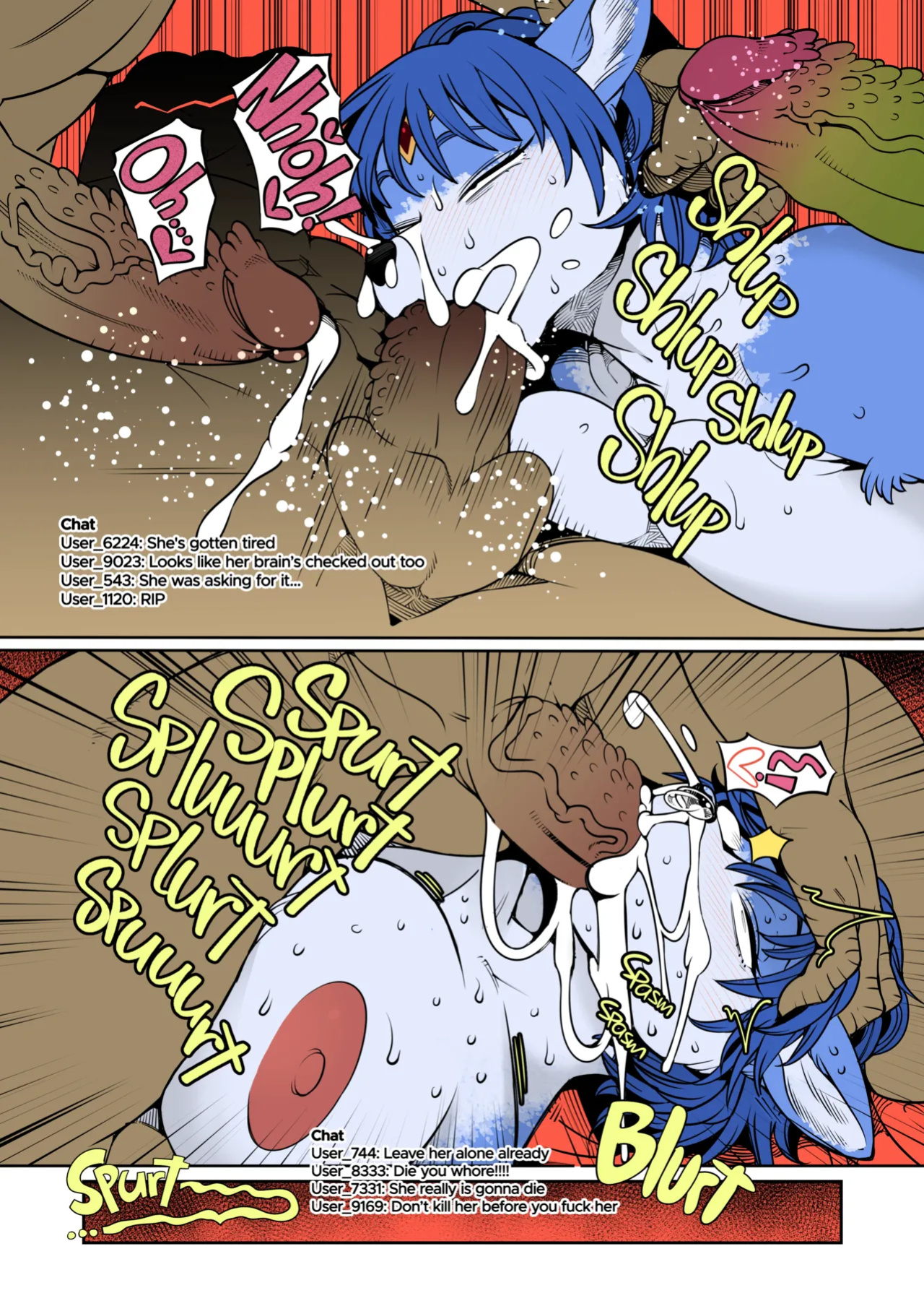 [Kemono Ekaki no Kousoku 2 (Sindoll)] Brutal Immoral Krystal (Star Fox) Colored