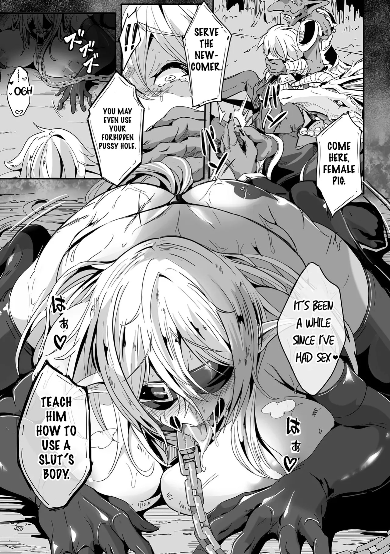 [KaKakaka] Female Elves of the Goblin Country Ch. 3 | Kooni no Kuni no Mesu Elf Ch. 3 (Kukkoro Heroines Vol. 34) [Aishi21]