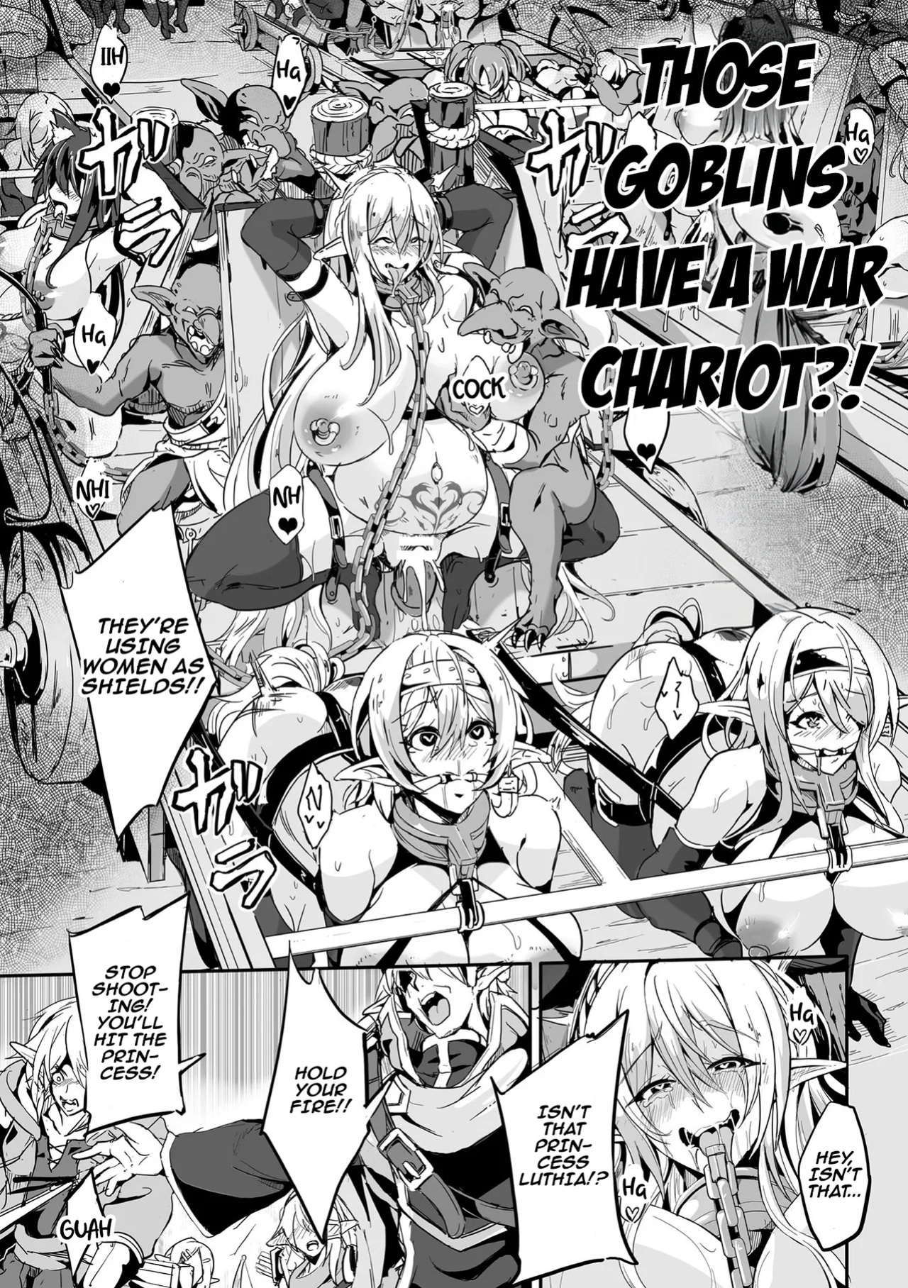 [KaKakaka] Female Elves of the Goblin Country Ch. 3 | Kooni no Kuni no Mesu Elf Ch. 3 (Kukkoro Heroines Vol. 34) [Aishi21]