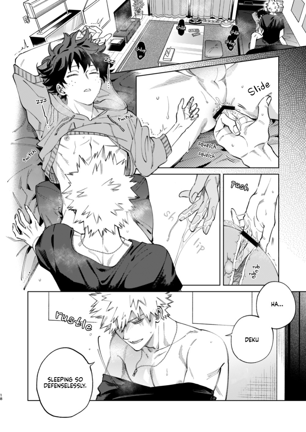[m.Q (HI.)] Okurare Ookami no Kachiikusa (Boku no Hero Academia)