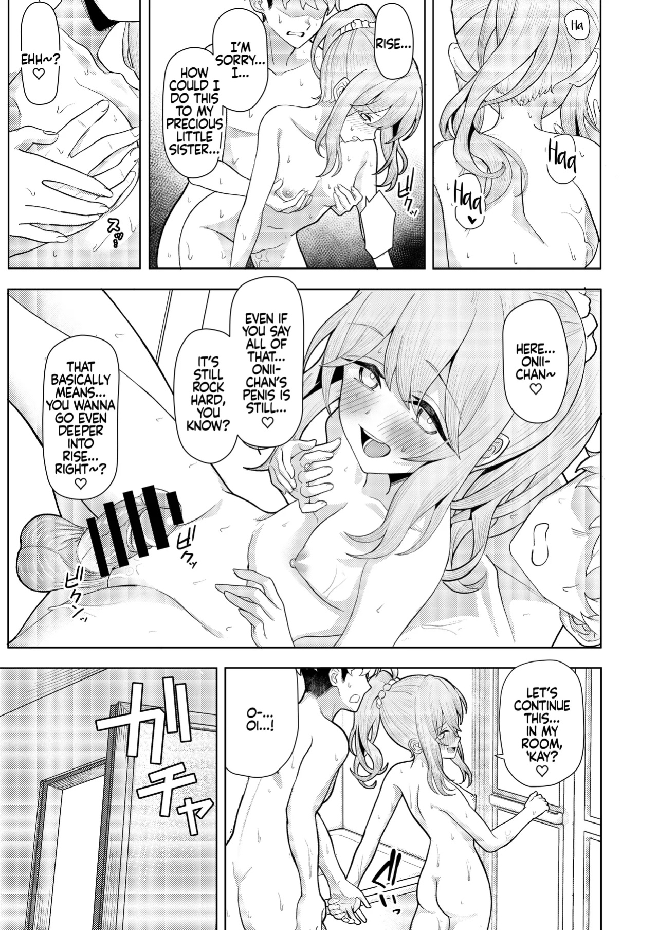 [Kamatsuka (Kamatsuka)] Chichi no Saikon de Doukyo suru Koto ni Natta Gibo no Gijou Shimai to Kawarugawaru Sex shite shimatta Hon | Living with My Stepmom and Stepsisters After Dad's Remarriage and Having Sex with Them All