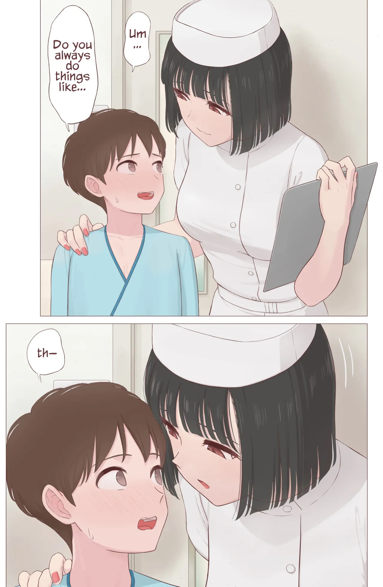 [Mizuno] Choushin Nurse-san Manga | Tall Nurse Manga