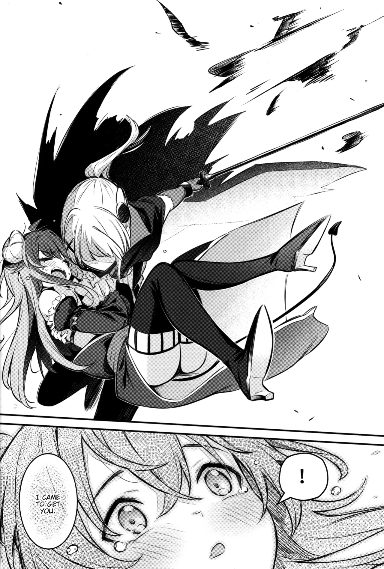 (C103) [Bochi Bochi no Ki (Borusiti)] Mazoku wa Shukuteki to Nakayoshi Shinai to Derarenai Heya ni, Tojikomerarete Shimatta! (Machikado Mazoku) [tabibit0]