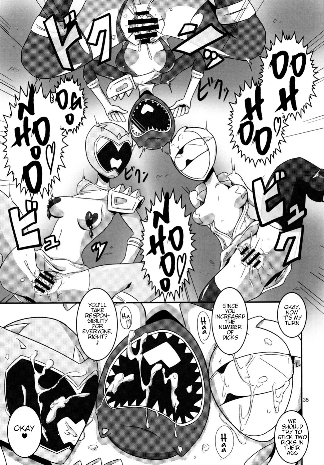 [Mugen Mountain (Buster)] Tokumei Bitch VS Kiwamete Brave na Bitch DIRECTOR'S CUT (Zyuden Sentai Kyoryuger, Tokumei Sentai Go-Busters)