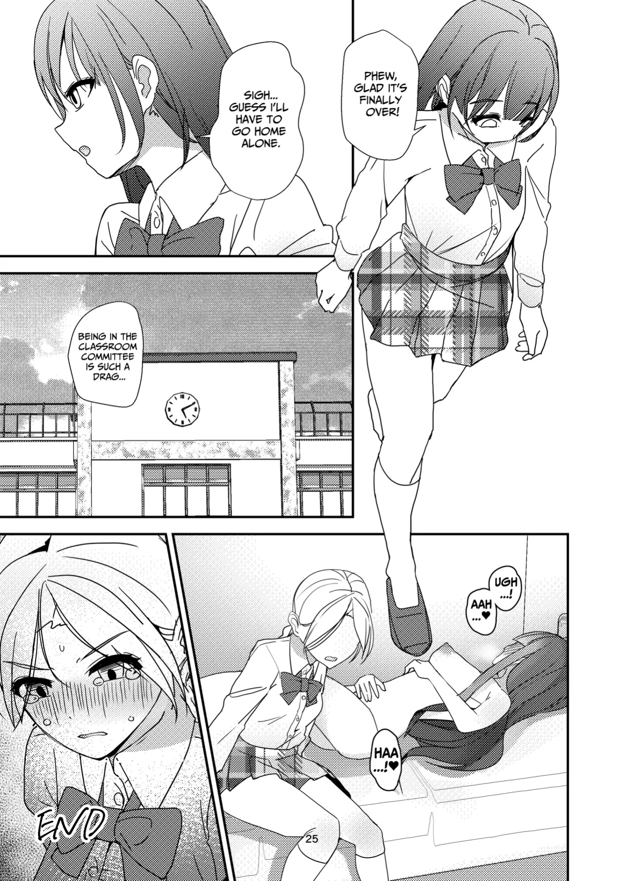 [Miyazaki Usagi House (Miyazaki)] A Tense Yuri Eromanga - She's Mine! [tsuyoshi]