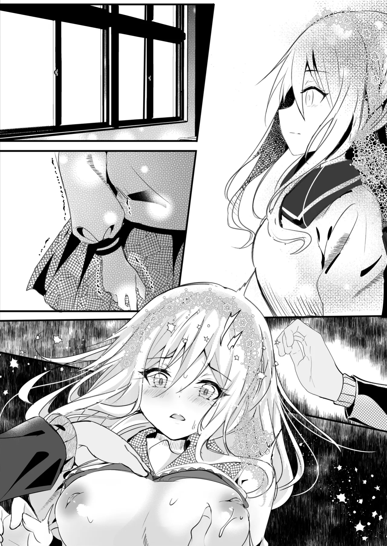 [Rocomani (Manatsu Roco)] Tomodachi no Kanojo ga Eroi node Neteru Uchi ni Netoru | My Friend's Girlfriend Is Erotic, So I Cucked Them While She Slept [nasmas]