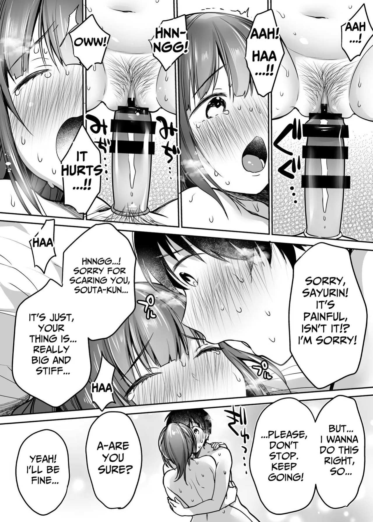 [Super Ichigo-chan (Misaoka)] Futari no Hajimete Akogare Sex | Their Long-Awaited First Time [tsuyoshi]
