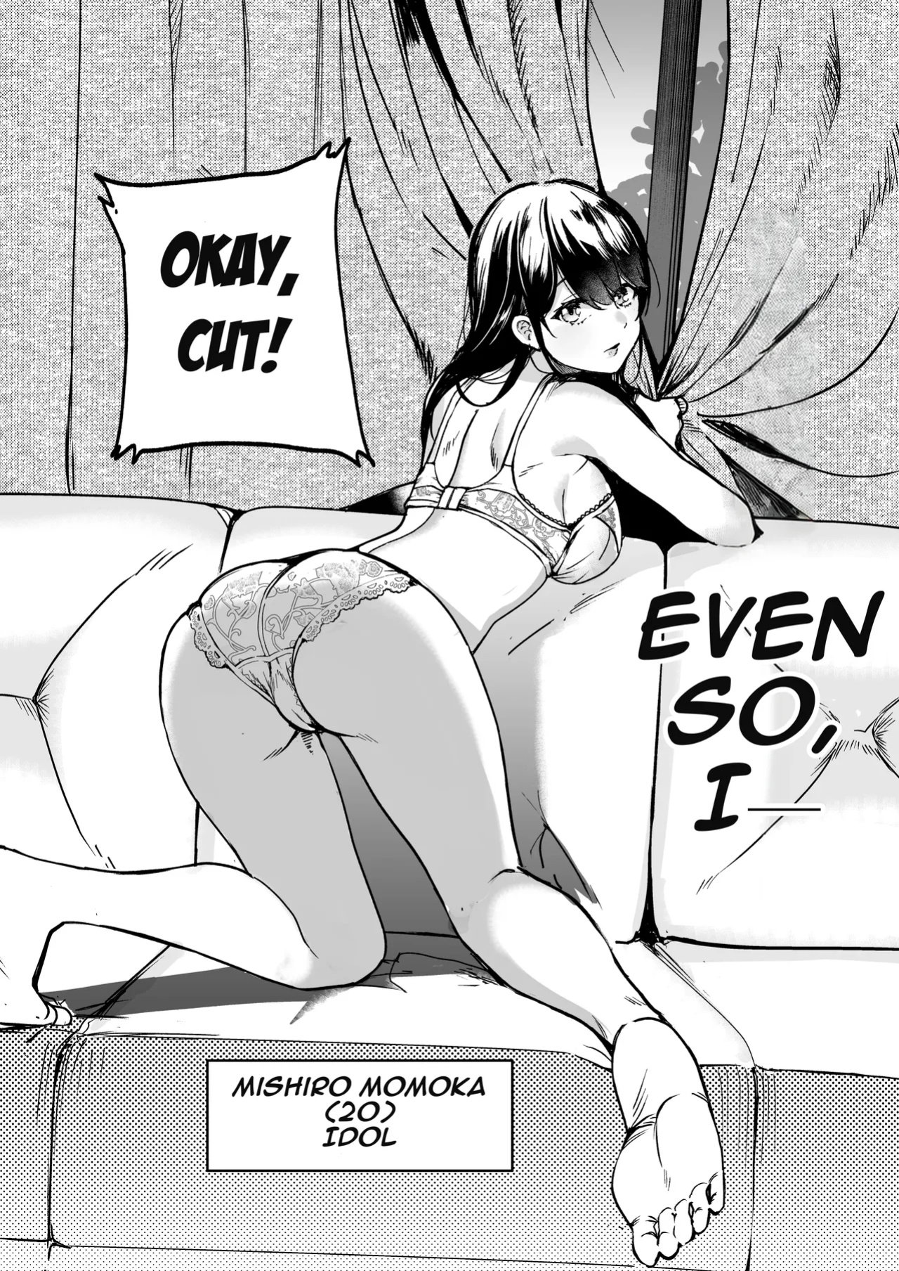 [Echichi Koubou (ababari)] Gakeppuchi Idol, Hajimete no Gravure Satsuei de Zecchou!? ~Mizugi no Naka Made Massage Sareru nante Kiitemasen!~ | Desperate Idol, Climaxing During Her First Gravure Shoot!? ~Nobody Told Me the Massage Would Groping Inside My Sw