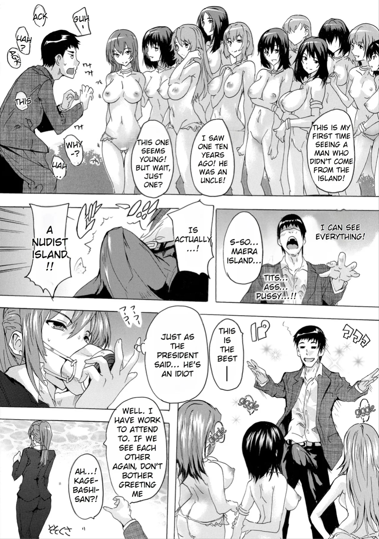 [Natsuka Q-ya] Saiin! Zenra-jima - Aphrodisiac! Naked Island [Rei Scans]