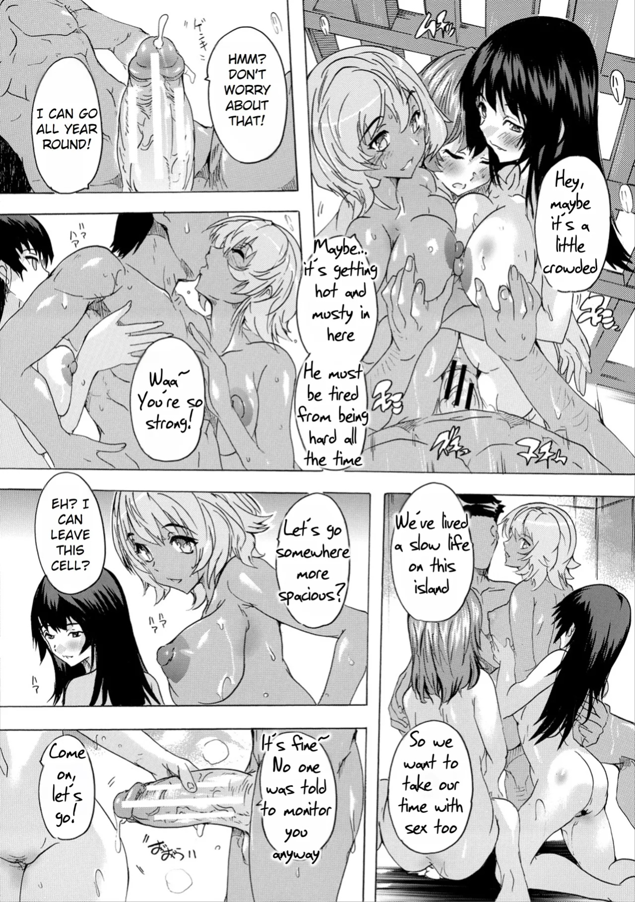 [Natsuka Q-ya] Saiin! Zenra-jima - Aphrodisiac! Naked Island [Rei Scans]