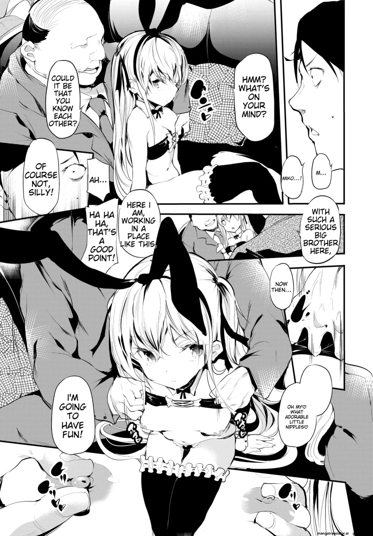 [Ushiro Muki] Abaraya no Onnanoko-tachi - Girls in miserable shack (COMIC BAVEL 2022-01) [MTL]