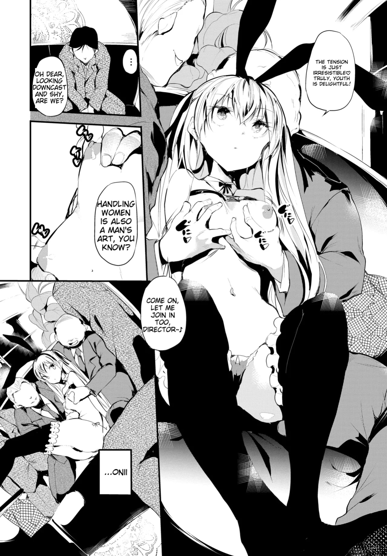 [Ushiro Muki] Abaraya no Onnanoko-tachi - Girls in miserable shack (COMIC BAVEL 2022-01) [MTL]
