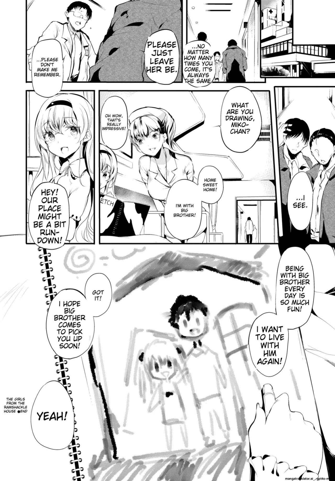 [Ushiro Muki] Abaraya no Onnanoko-tachi - Girls in miserable shack (COMIC BAVEL 2022-01) [MTL]