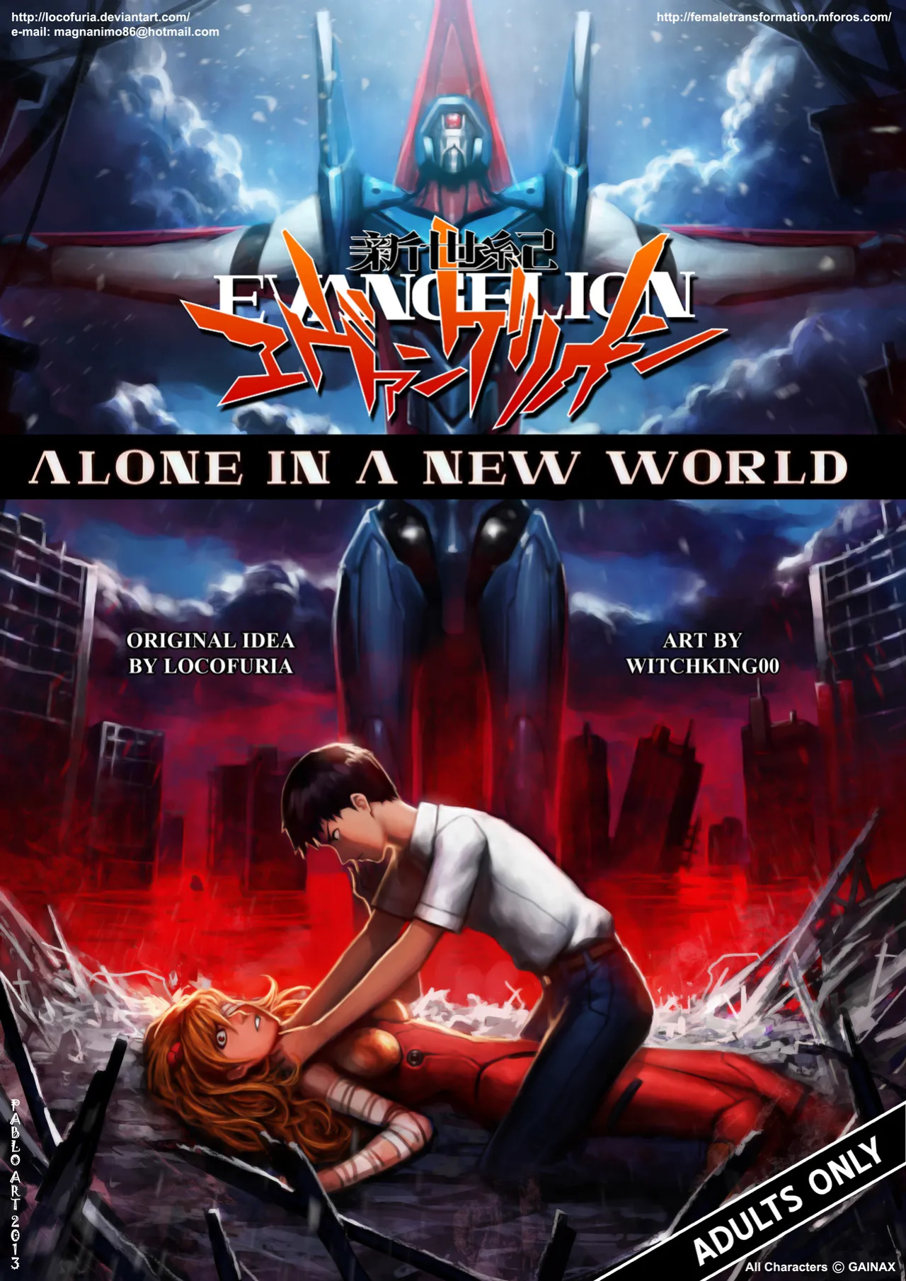 [Locofuria, Witchking00] Alone In A New World (Neon Genesis Evangelion)