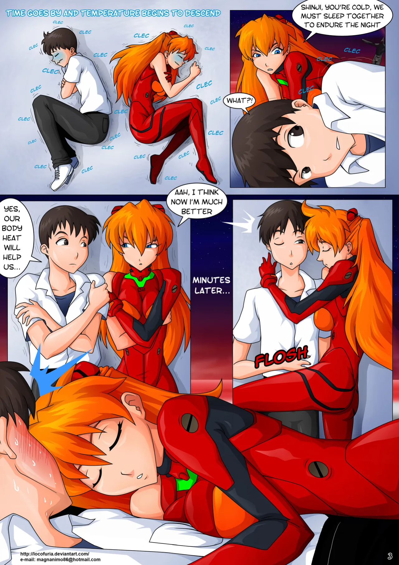 [Locofuria, Witchking00] Alone In A New World (Neon Genesis Evangelion)