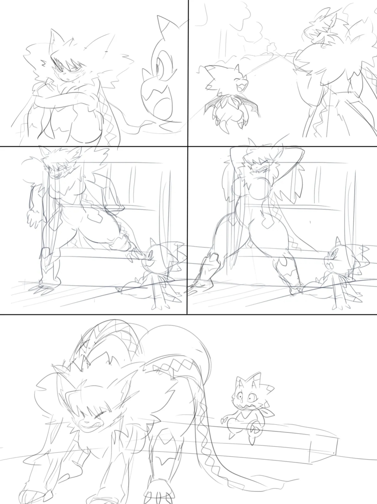 [Kiffy] Gammamon x Meicrackmon: Friends with BENEFITS. (Digimon Ghost Game)