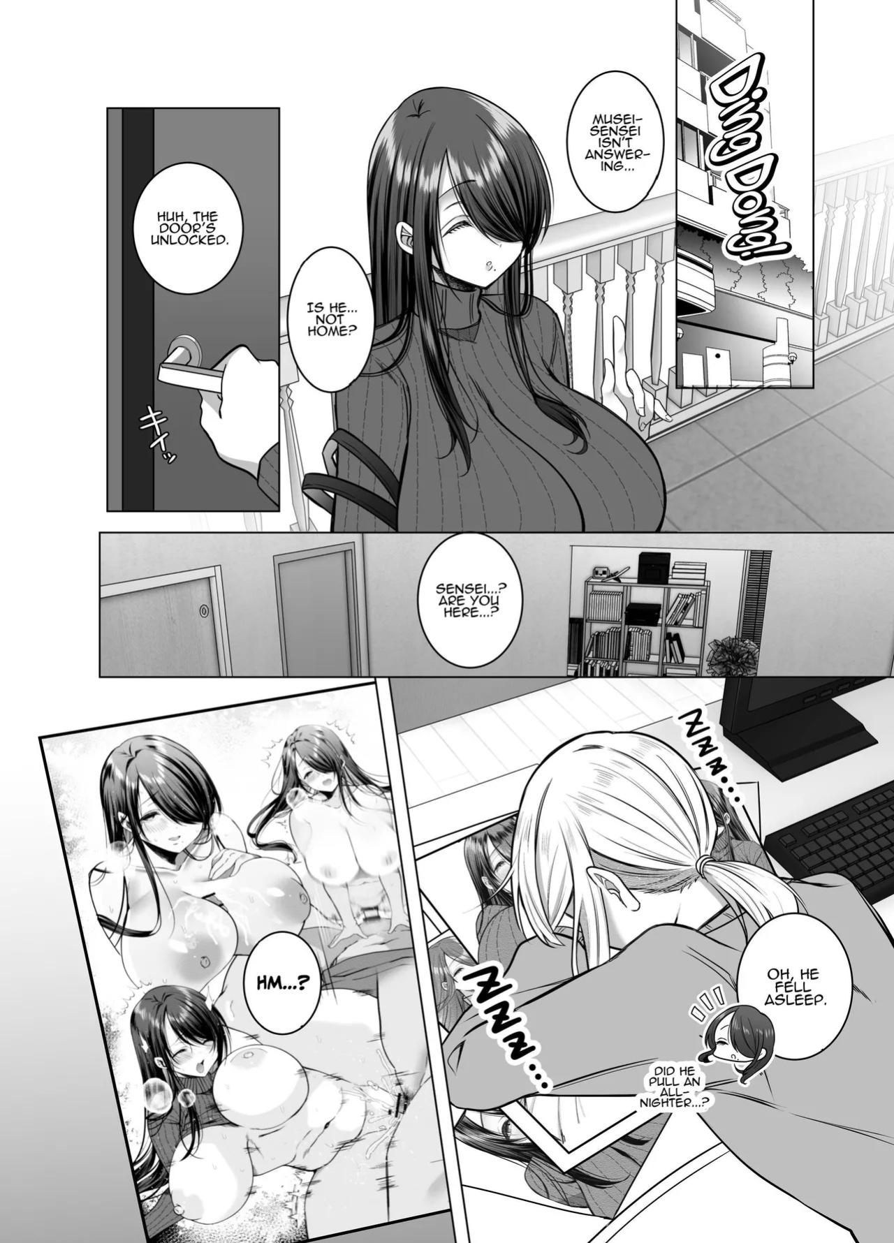 [Copin (Aizawa Chihiro)] Ecchi na Henshuu Kurokawa-san | Erotic Editor Kurokawa [ADTL]