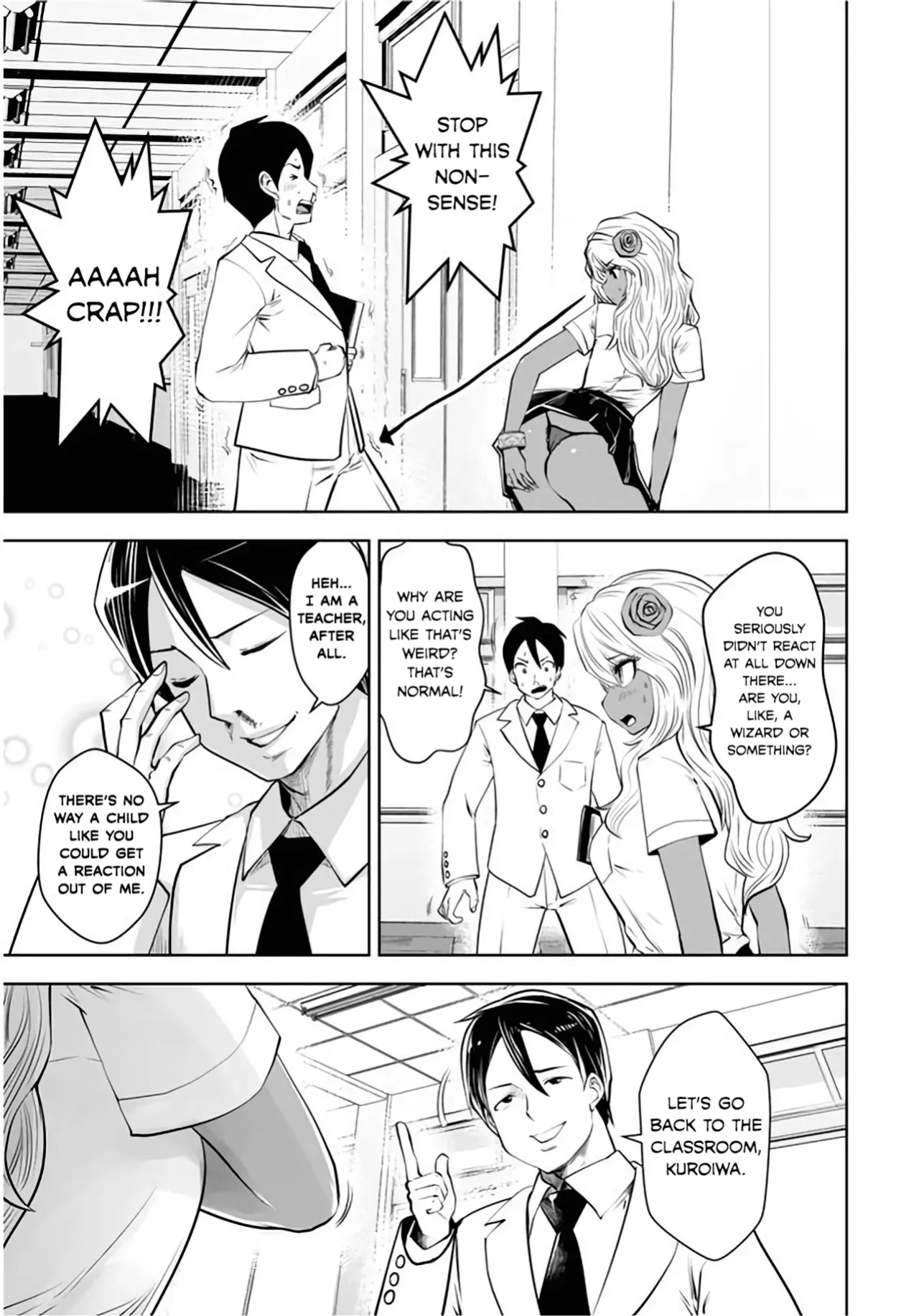 [Souryuu] Black Gakkou ni Tsutomete Shimatta Sensei - Transferred to the Gyaru Academy vol 1