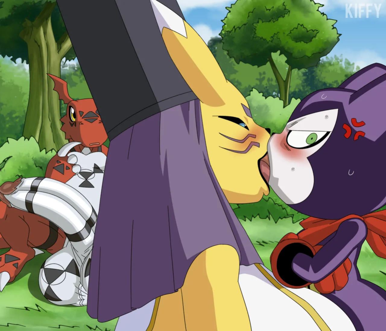 [Kiffy] Taomon and the Gang (Digimon Tamers)