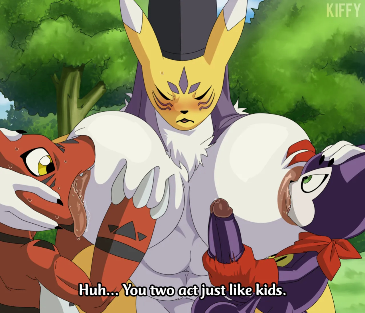 [Kiffy] Taomon and the Gang (Digimon Tamers)