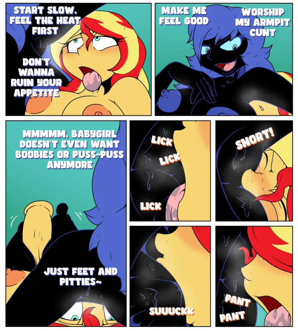 [TinyDevilHorns] My Lesbo Pits