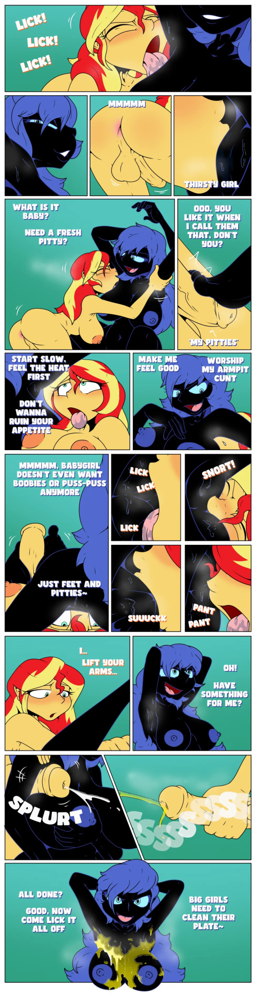 [TinyDevilHorns] My Lesbo Pits
