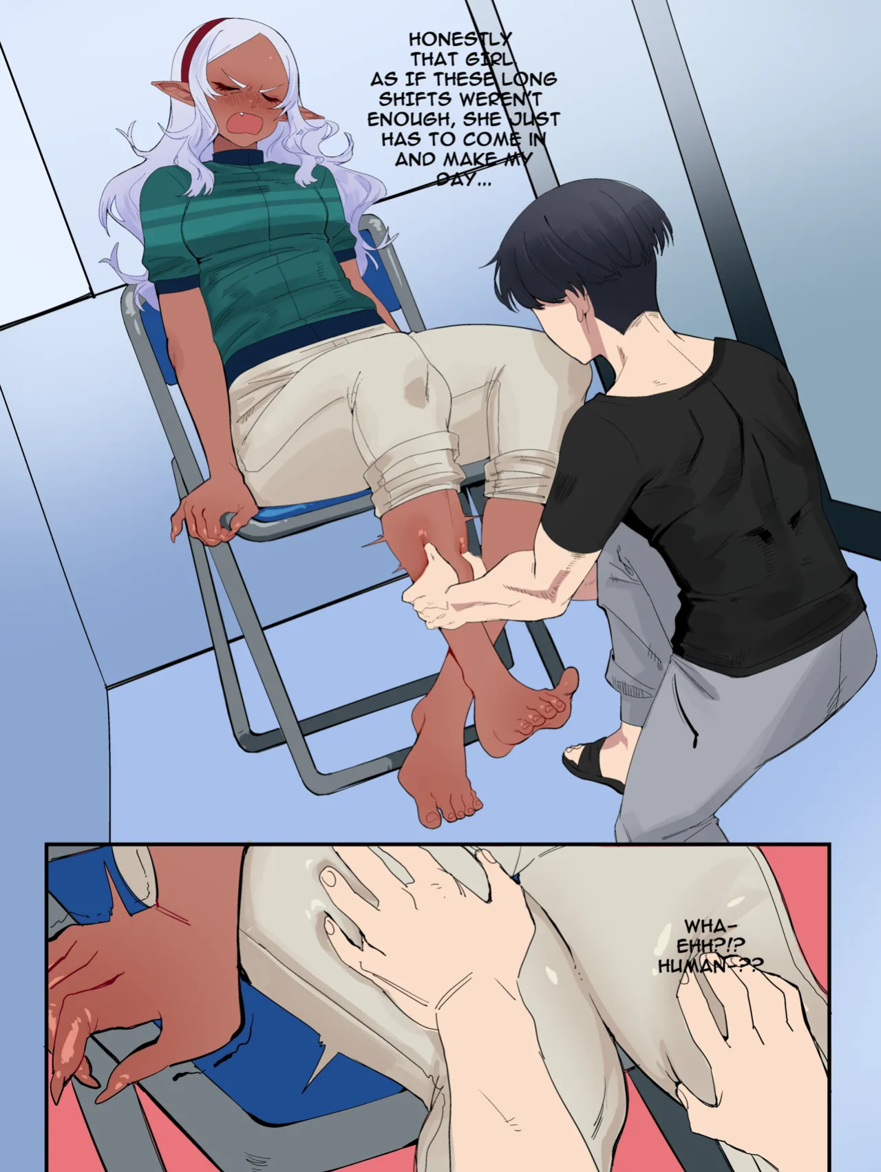 [Void Dot Exe] Dark Elf Dreams (Elf-san wa Yaserarenai.) [unfinished]