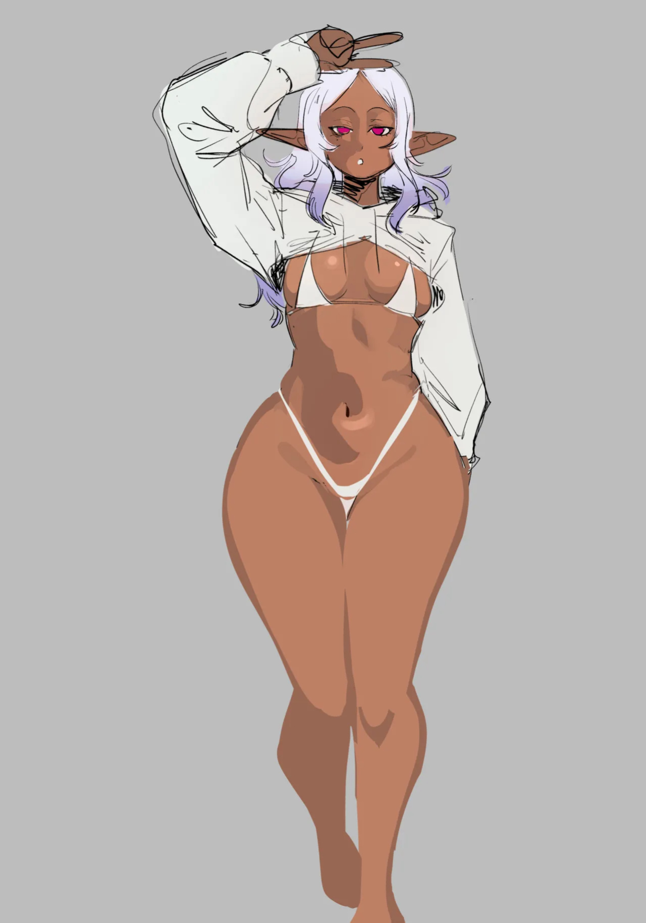 [Void Dot Exe] Dark Elf Dreams (Elf-san wa Yaserarenai.) [unfinished]