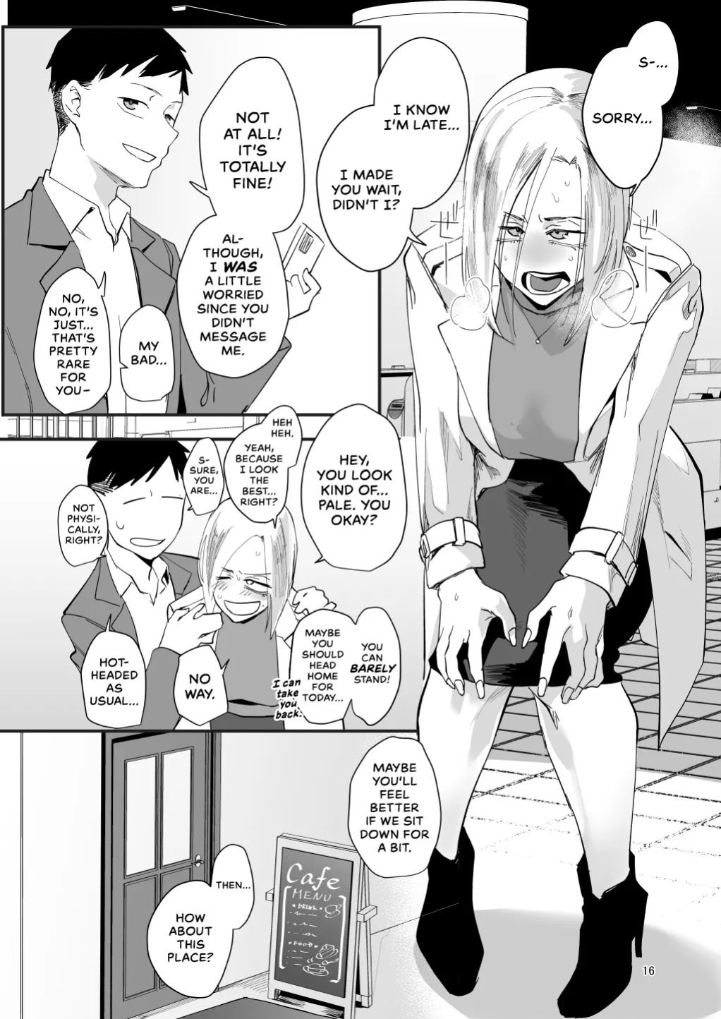 [Sucharaka Knight! (Orita)] Atashi de…. | For me... [head empty]