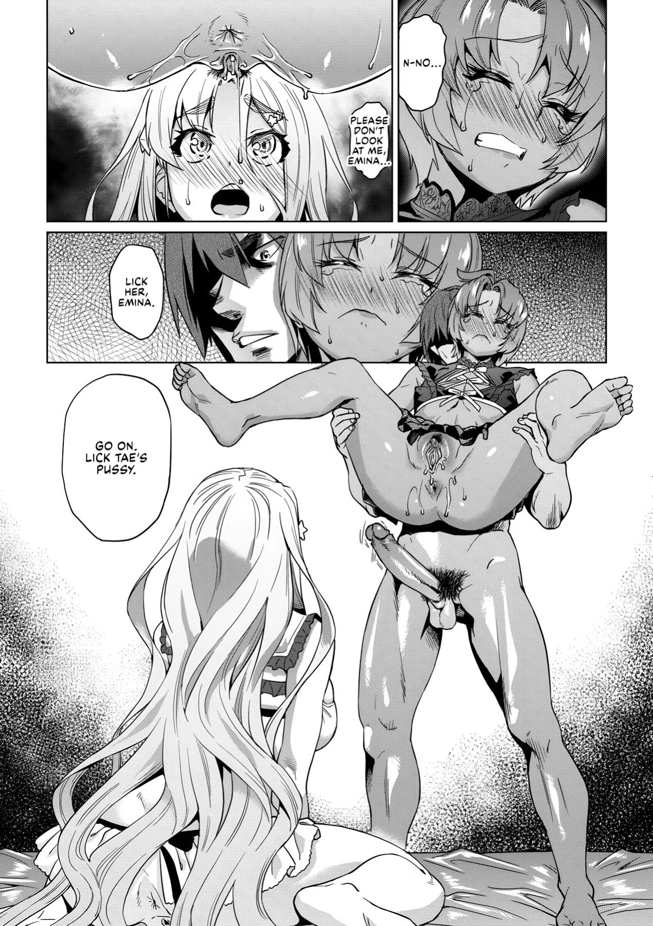 [Abe Morioka] Natsu no Ritou Kenshuu de Class no Joshi-tachi ga SEX Kurui no Mesu Dorei ni Choukyou Sareta Hanashi [CulturedCommissions]