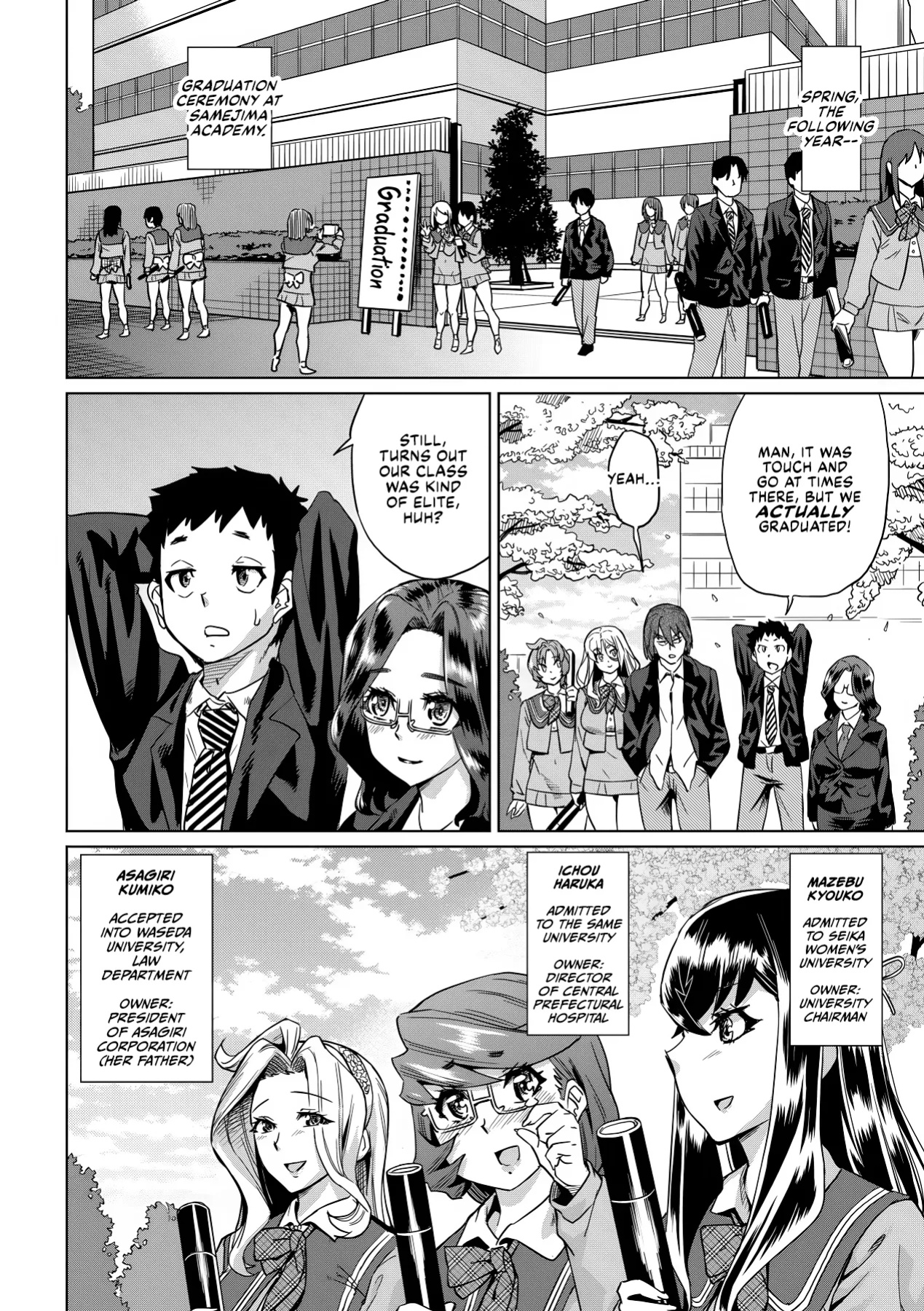 [Abe Morioka] Natsu no Ritou Kenshuu de Class no Joshi-tachi ga SEX Kurui no Mesu Dorei ni Choukyou Sareta Hanashi [CulturedCommissions]