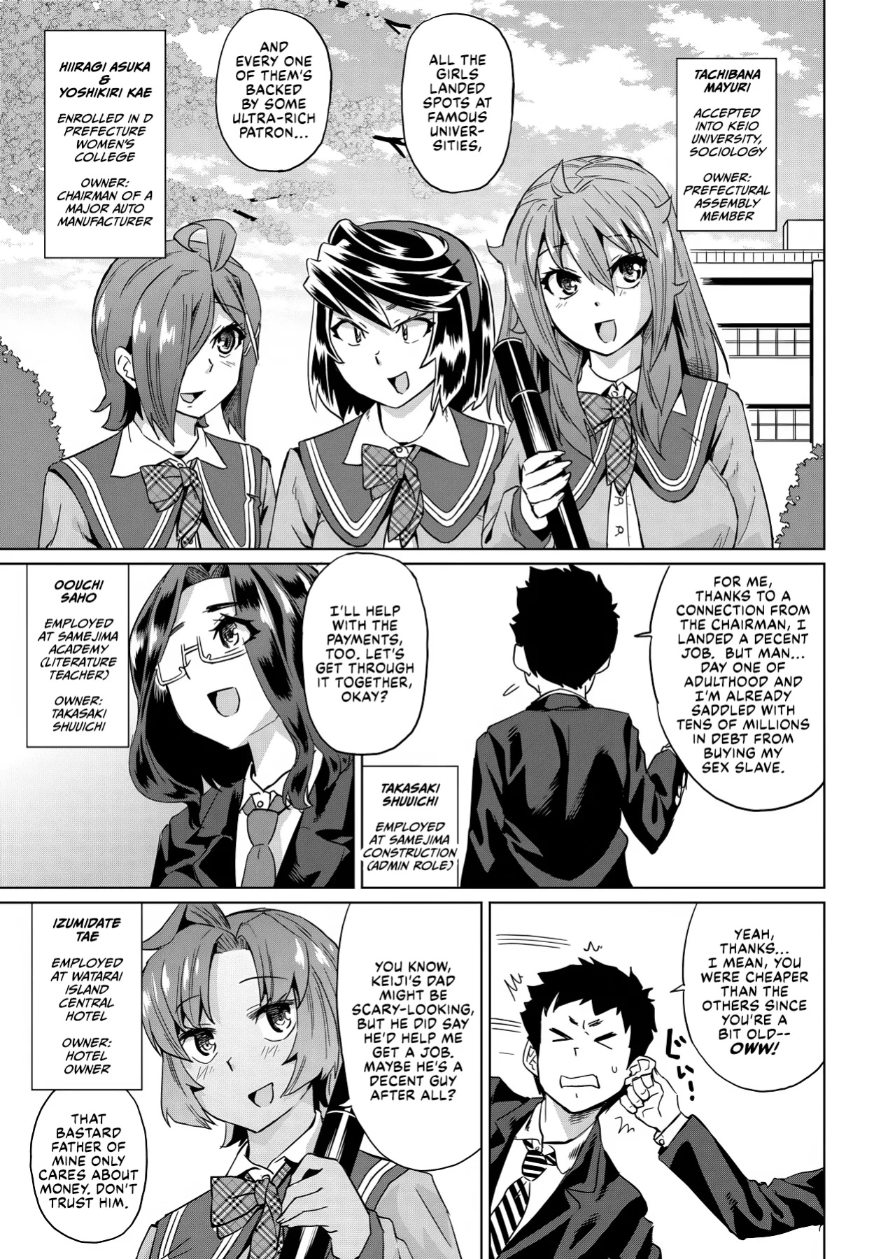 [Abe Morioka] Natsu no Ritou Kenshuu de Class no Joshi-tachi ga SEX Kurui no Mesu Dorei ni Choukyou Sareta Hanashi [CulturedCommissions]