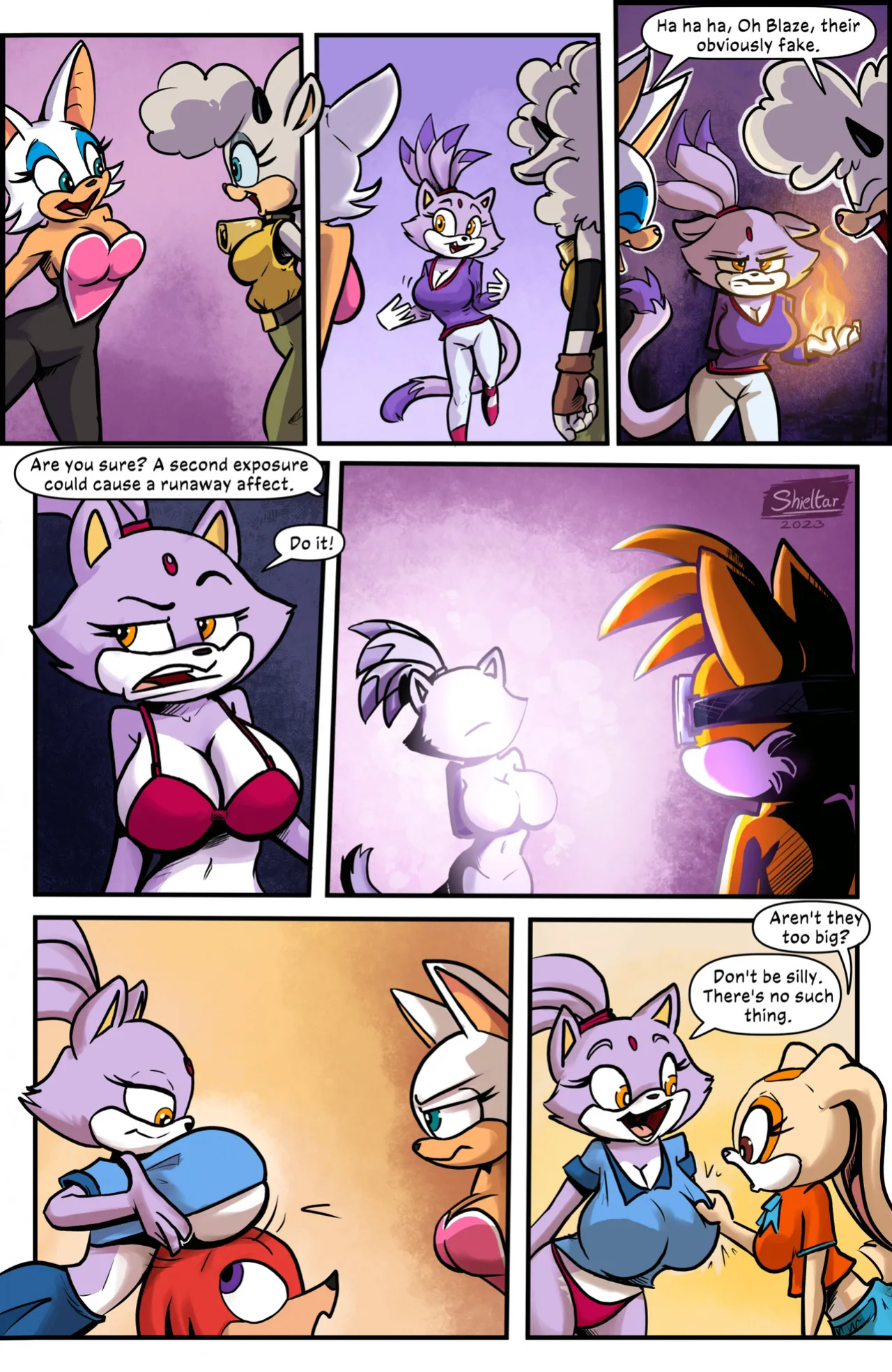 Blazing Boobies [ By Shieltar ]