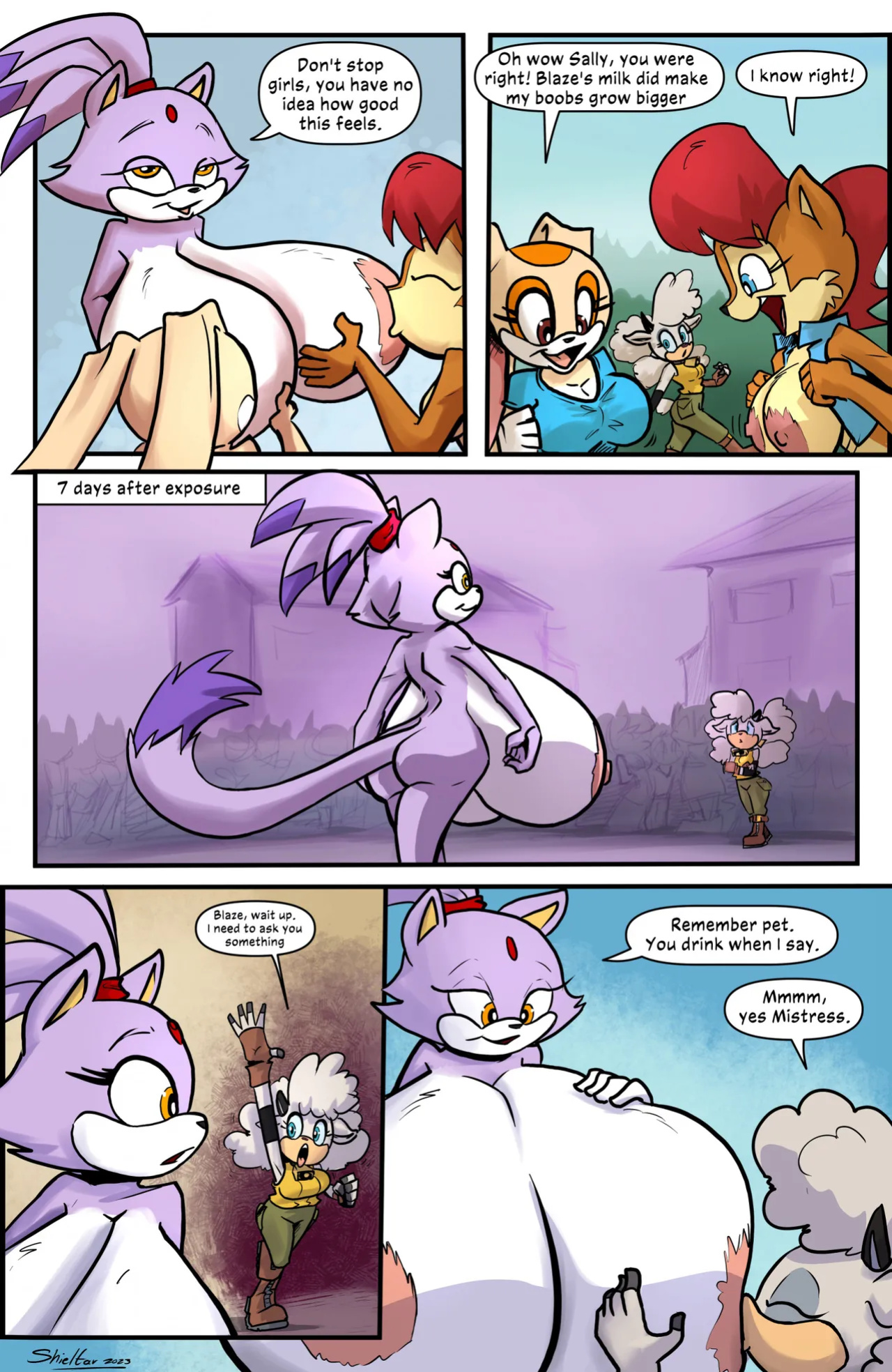Blazing Boobies [ By Shieltar ]