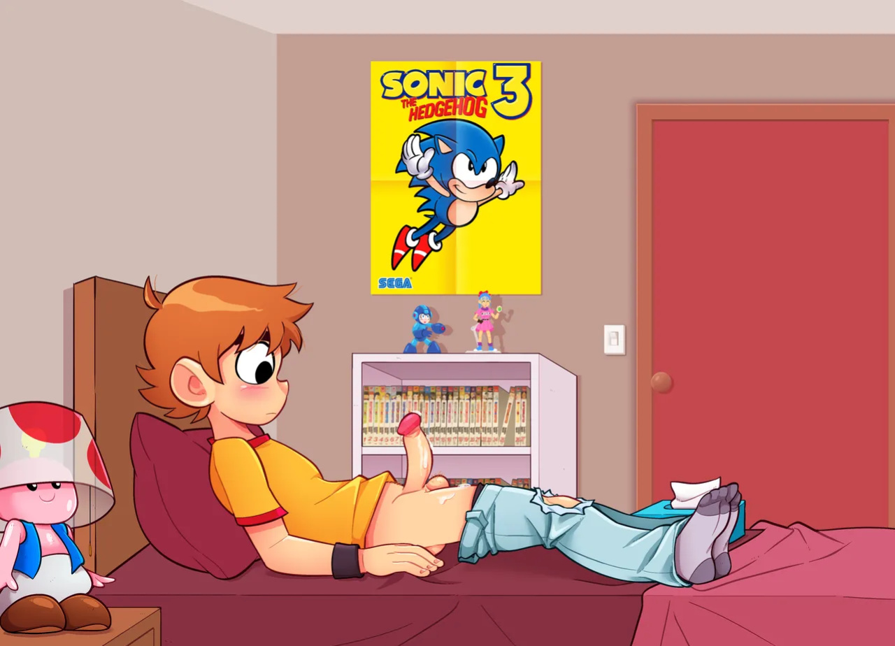 [Enf-Lover] Scott gets caught and has an affair (Scott Pilgrim)