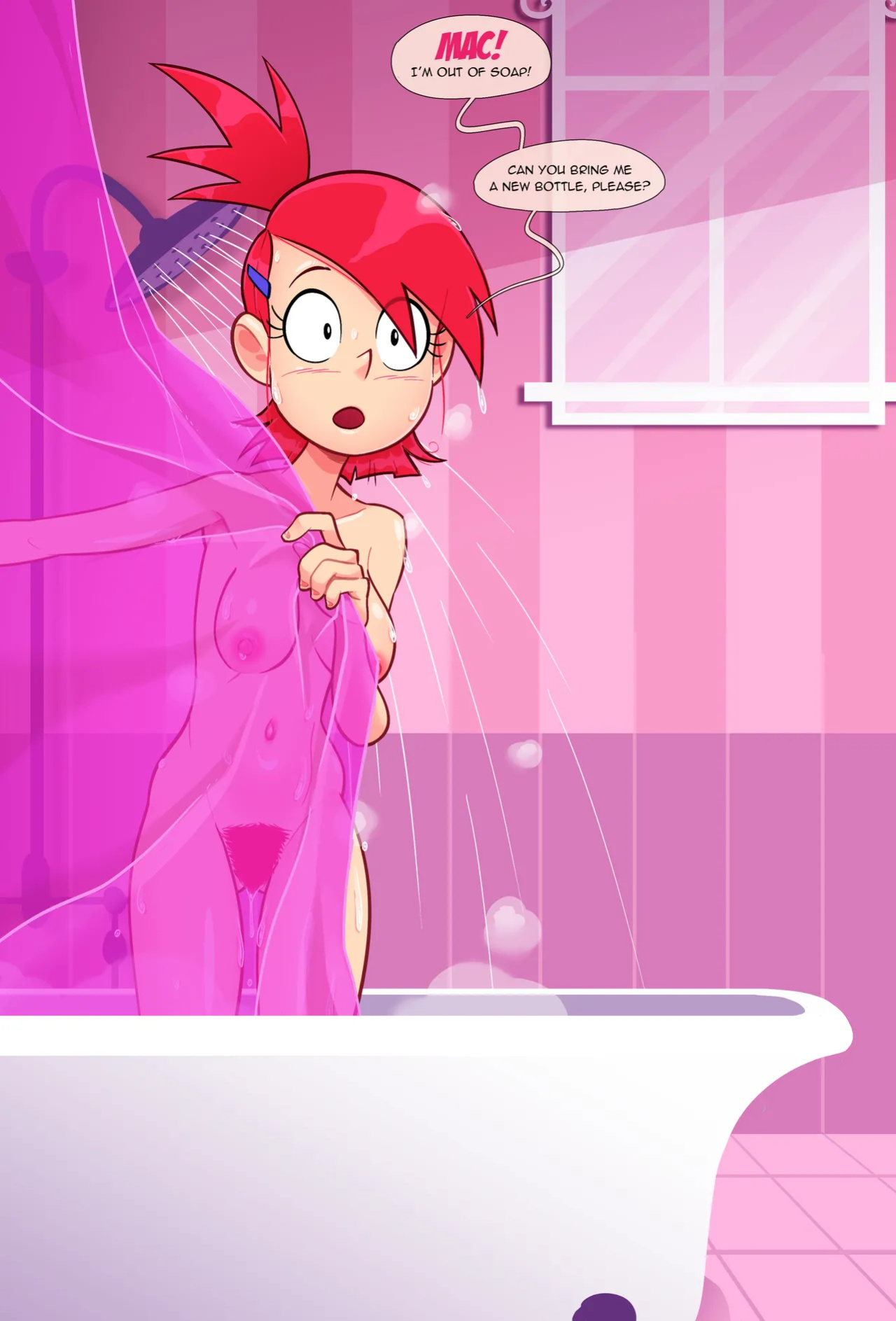 [ENF-Lover] Mac! I'm out of soap! (Foster's Home for Imaginary Friends)