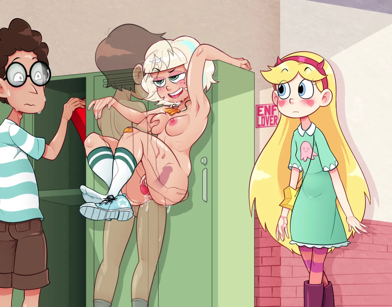 [ENF-Lover] Jackie fucks + Hey, Marco! let's keep it a secret between us! (Star vs. the Forces of Evil)