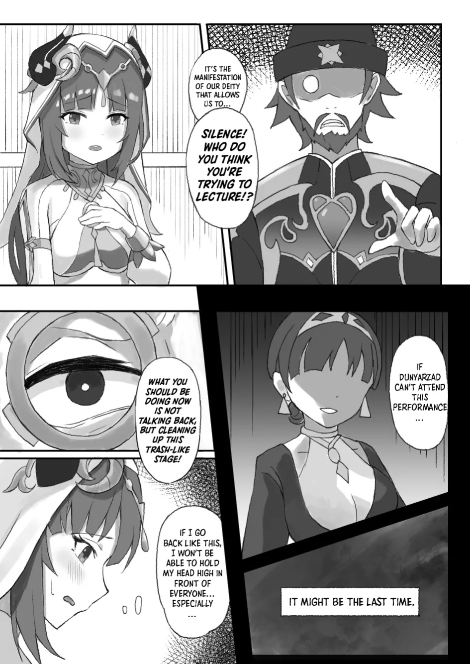[KASABUTA] Ochita Hasu no Hana | The Fallen Lotus Flower (Genshin Impact) [Shiro Translation]
