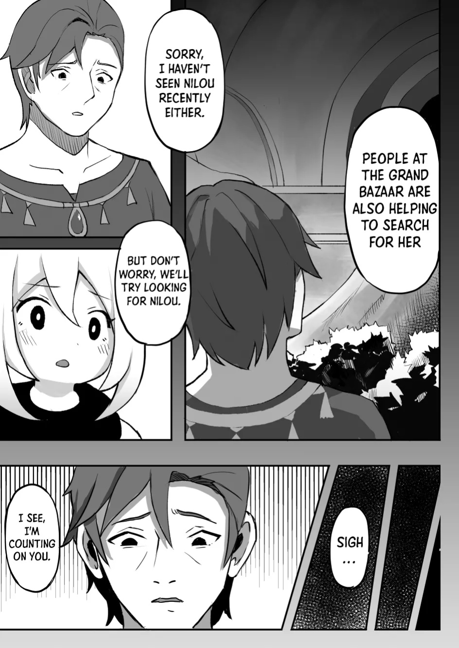 [KASABUTA] Ochita Hasu no Hana | The Fallen Lotus Flower (Genshin Impact) [Shiro Translation]