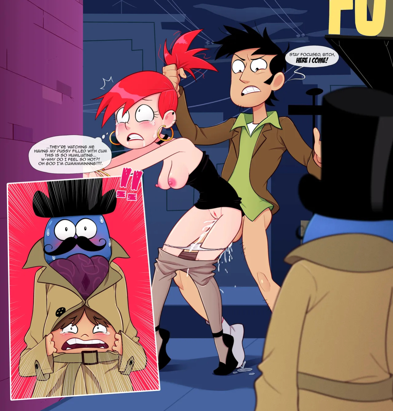 [ENF-Lover] Frankie In flagrante delicto! (Foster's Home for Imaginary Friends)
