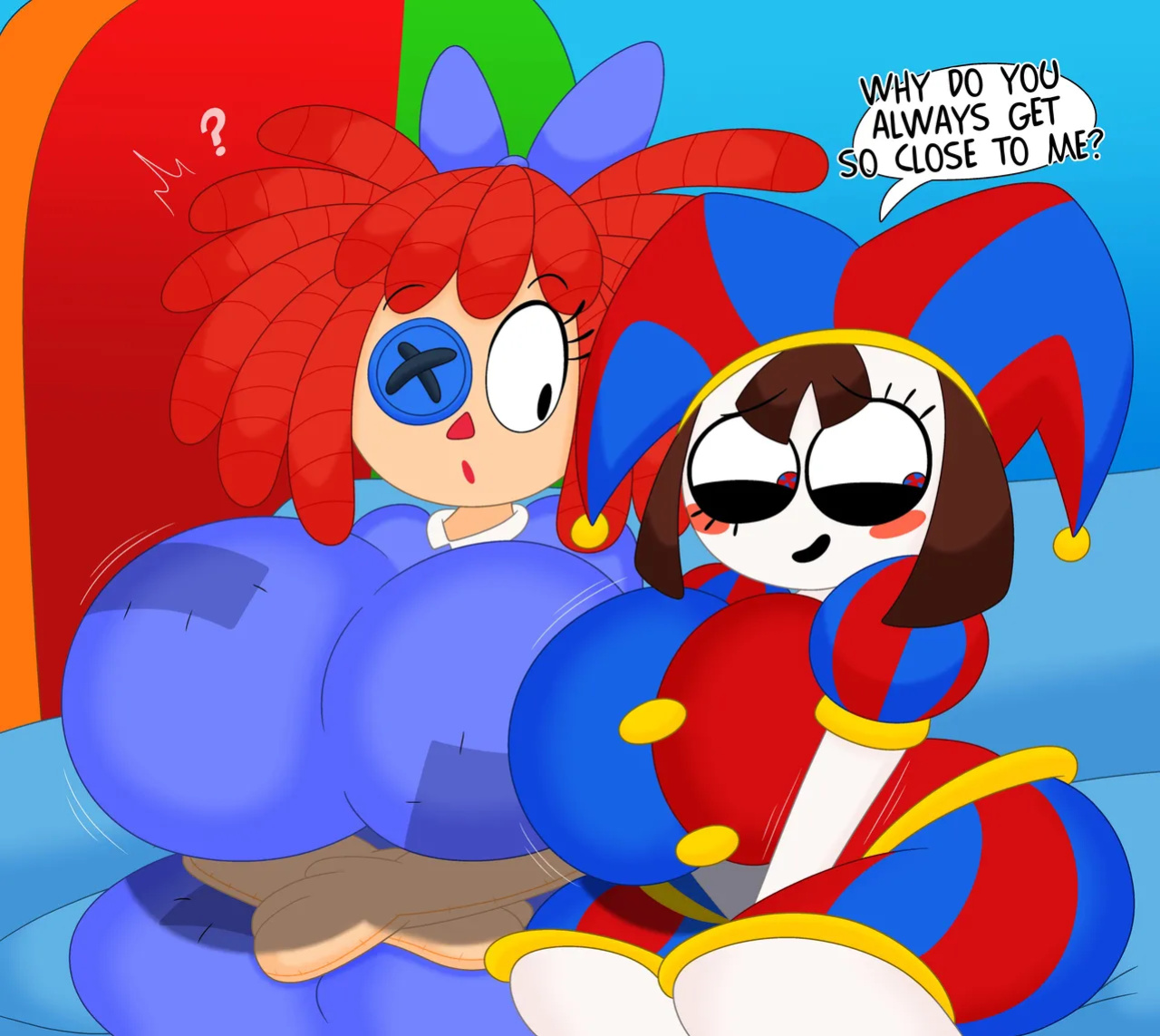 [3BArts] Ragatha x Pomni (The Amazing Digital Circus)