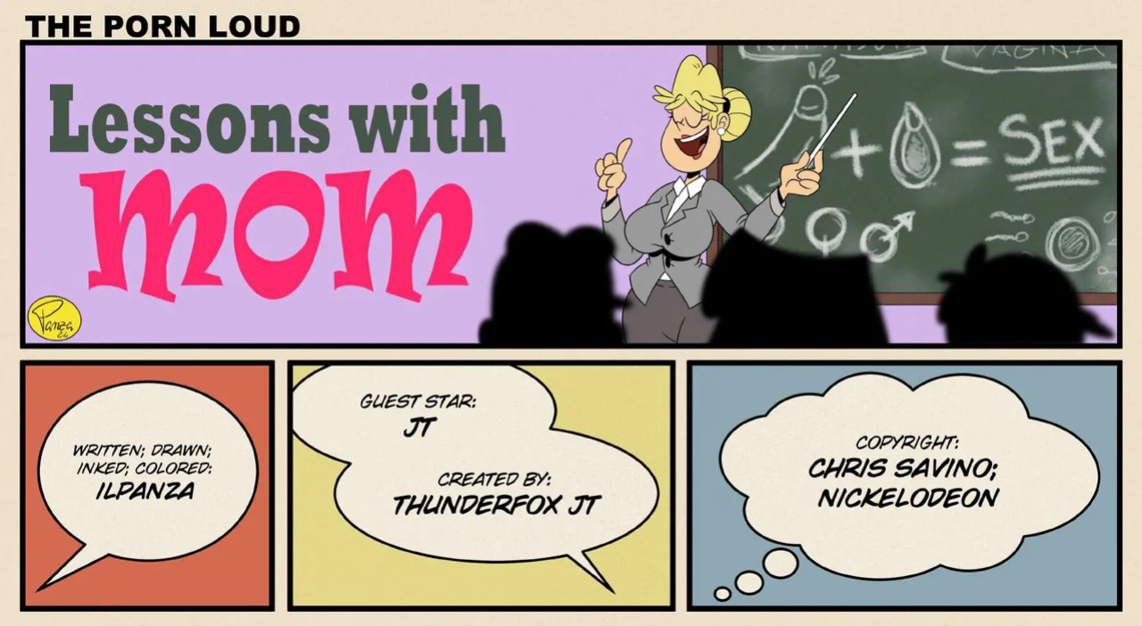 [IlPanza] The Porn Loud - Lessons with Mom (The Loud House)