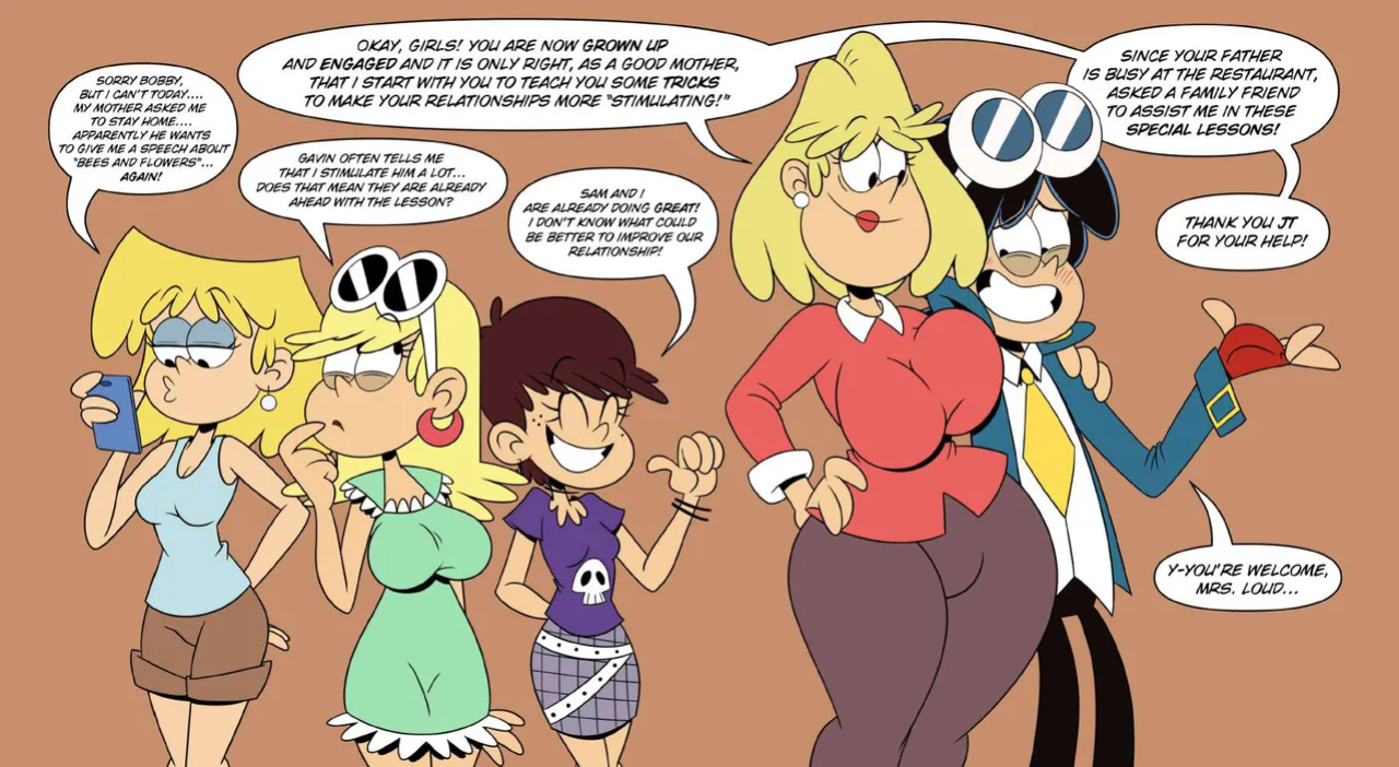 [IlPanza] The Porn Loud - Lessons with Mom (The Loud House)