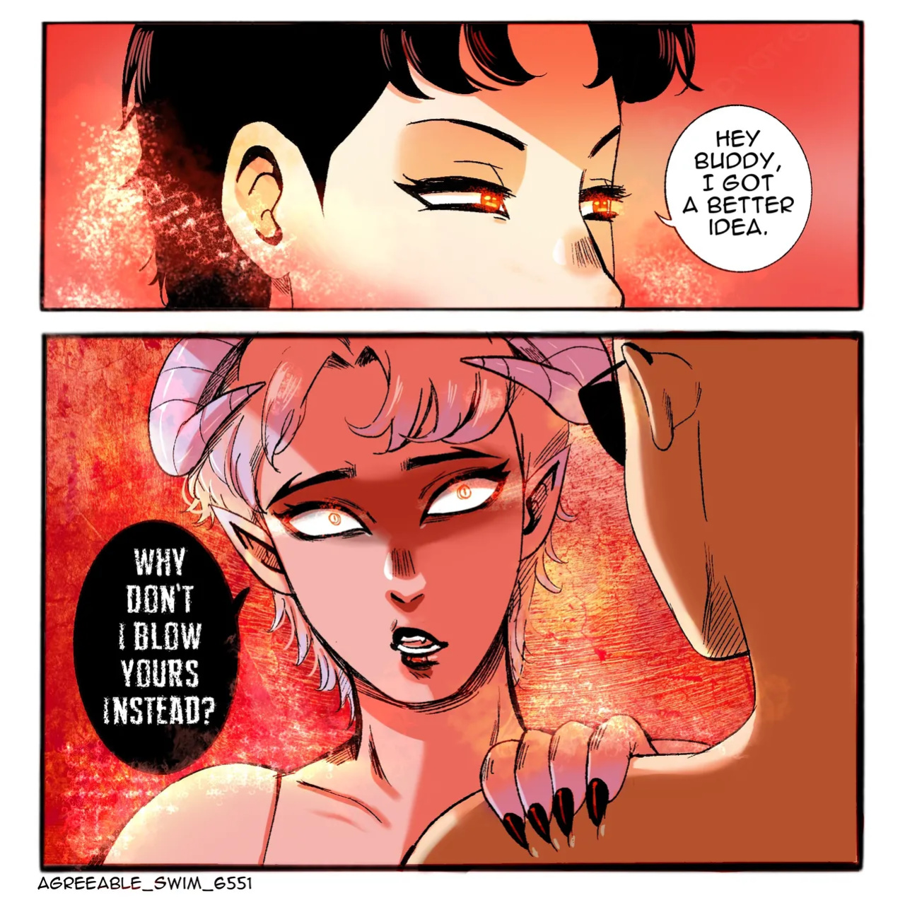 [Agreeable_Swim_6551] Demon Muscle Mommy ch.1-2