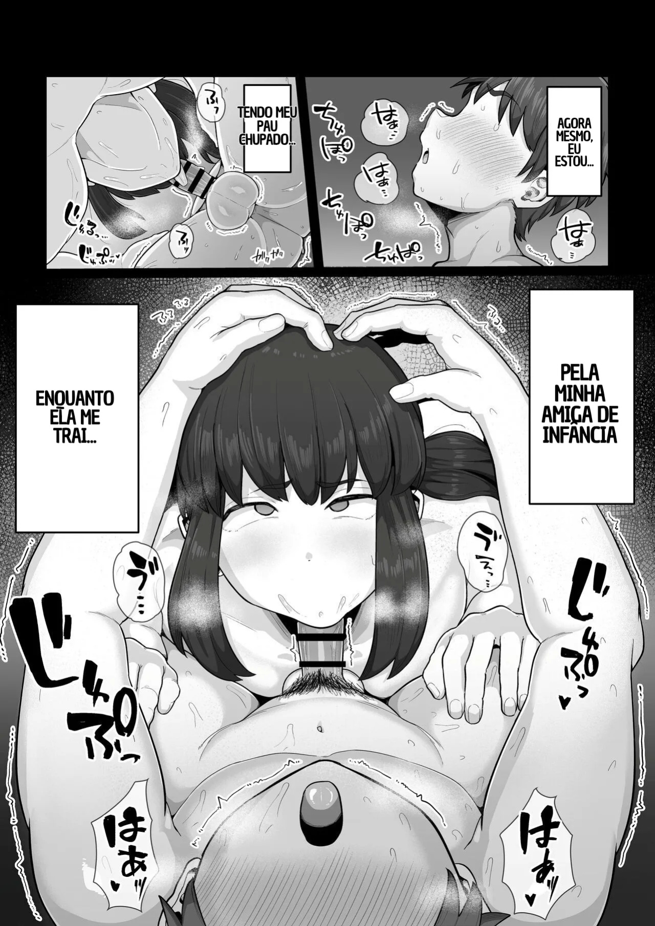 Futanari com um pau enorme