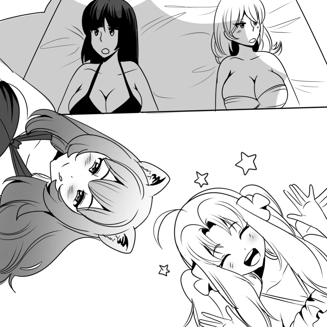 Raphtalia and Filo Beach Noms