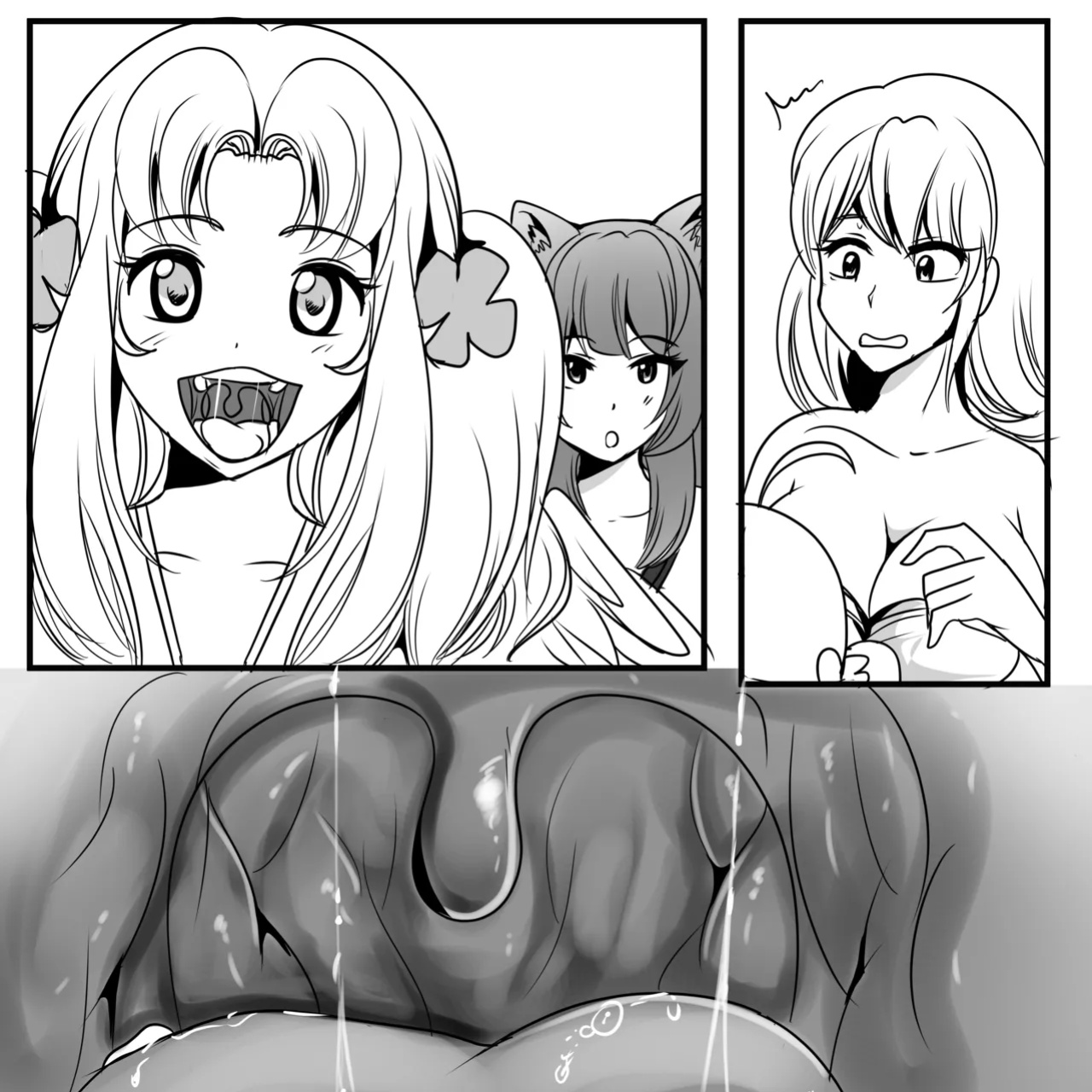 Raphtalia and Filo Beach Noms